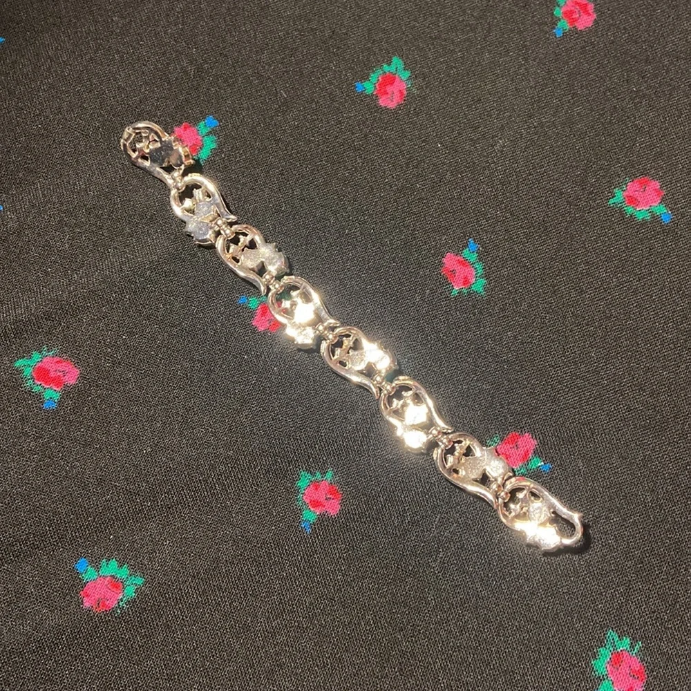 Vintage rhinestone bracelet - Picture 9 of 11